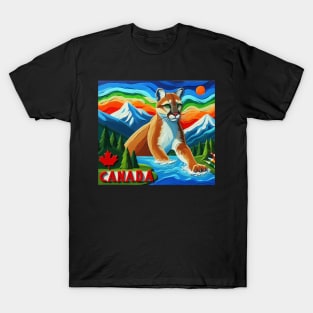 Mountain Lion Canada . T-Shirt